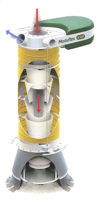 Naskladňovací hubice